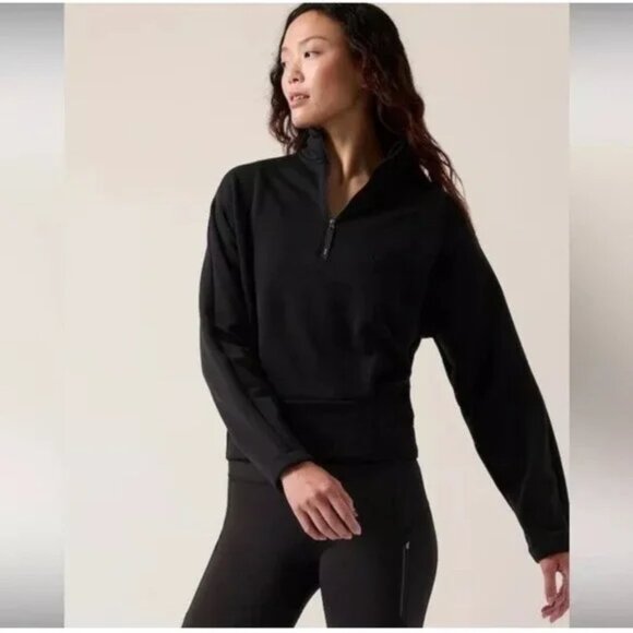 Athleta Tops - Athleta Altitude Polartec Half‎ Zip Pullover Sweatshirt I Size 1X